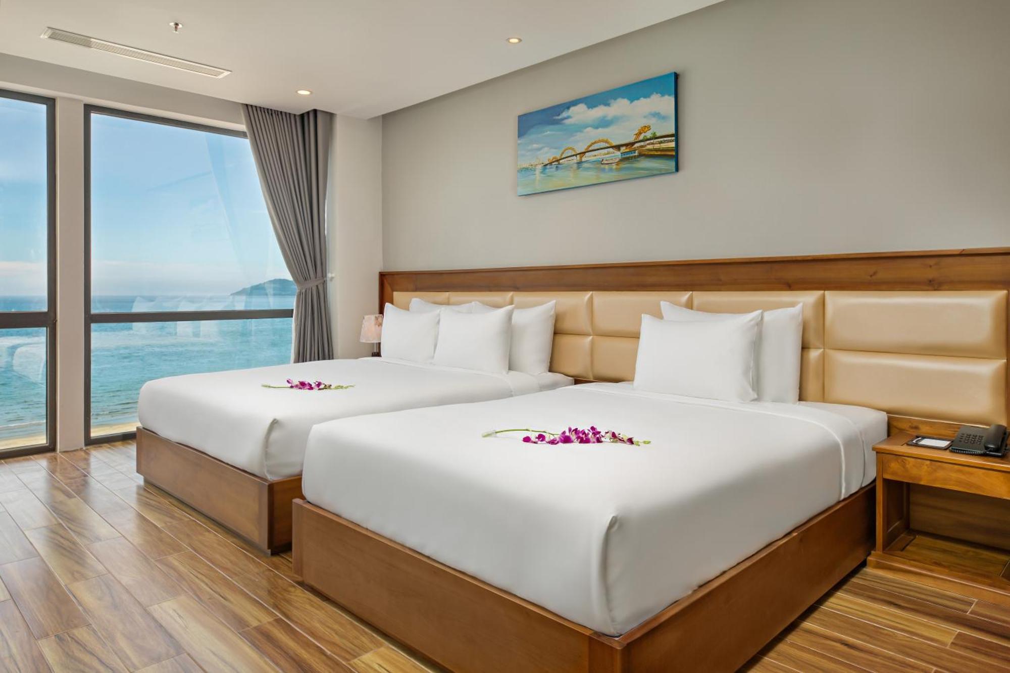 Alisia Beach Hotel Da Nang Exterior foto